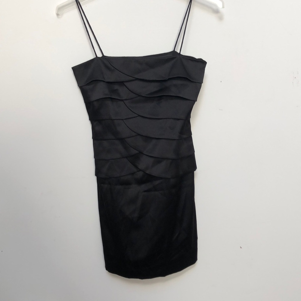 Black cocktail dress